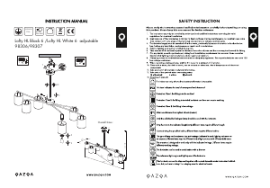 Bruksanvisning Qazqa 98306 Lofty Lampa