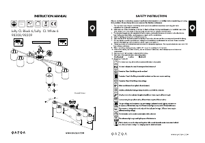 Εγχειρίδιο Qazqa 98308 Lofty Λαμπτήρας