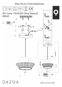 Brugsanvisning Qazqa 98945 Frills Can Lampe