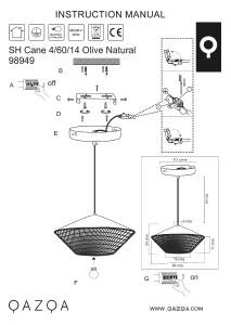 Εγχειρίδιο Qazqa 98949 Frills Can Λαμπτήρας