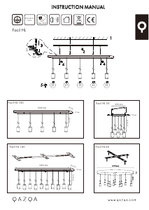 Mode d’emploi Qazqa 99090 Facil Lampe