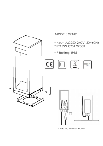 Mode d’emploi Qazqa 99109 Sneezy Lampe