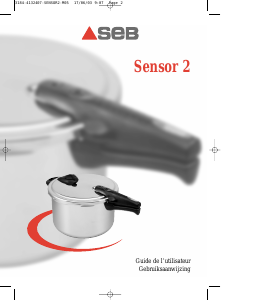 Handleiding Tefal Sensor 2 Snelkookpan