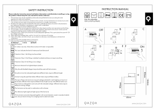 Manual Qazqa 99492 Solo Candeeiro