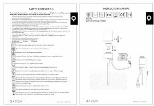 Mode d’emploi Qazqa 99495 Solo Lampe