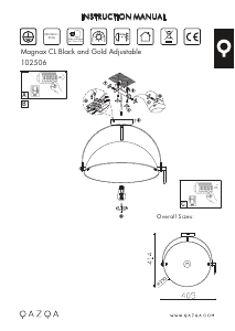 Manual Qazqa 102506 Magnax Lamp