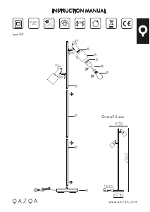 Manual de uso Qazqa 102532 Lynn Lámpara