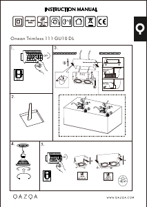 Manuale Qazqa 102813 Oneon Lampada