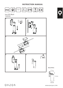 Manual de uso Qazqa 102950 Jara Lámpara