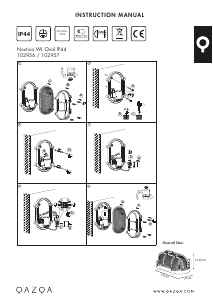 Mode d’emploi Qazqa 102956 Noutica Lampe