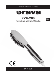 Návod Orava ZVK-206 Kulma na vlasy