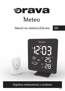 Návod Orava Meteo Meteostanica