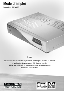 Mode d’emploi Dreambox DM 5600S Récepteur numérique