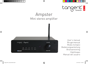 Mode d’emploi Tangent Ampster Amplificateur