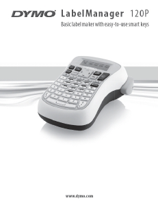 Mode d’emploi Dymo LabelManager 120P Imprimante d'étiquettes