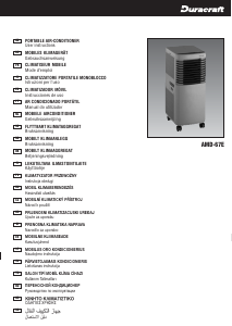 Käyttöohje Duracraft AMD-67E Ilmastointilaite