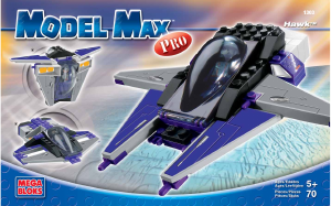 Bruksanvisning Mega Bloks set 1303 Model Max Hawk