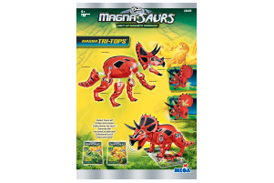 Manual Mega Bloks set 28385 Magnasaurs Tri-tops