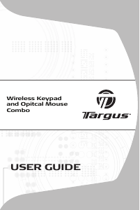 Mode d’emploi Targus AKM10EU Clavier