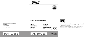 Manual Crivit IAN 107355 Bicycle Helmet