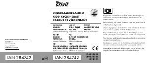 Mode d’emploi Crivit IAN 284742 Casque de vélo