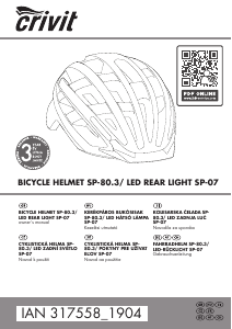 Manual Crivit IAN 317558 Bicycle Helmet