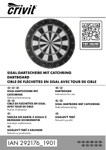 Handleiding Crivit IAN 292176 Dartboard