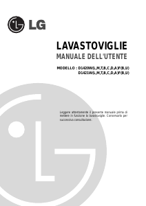 Manuale LG D1421CF Lavastoviglie