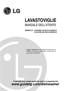 Manuale LG D1420CF Lavastoviglie