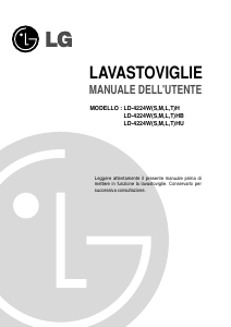 Manuale LG LD-4224TH Lavastoviglie