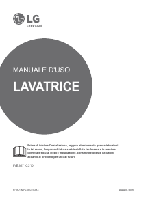 Manuale LG FH0C3ND Lavatrice