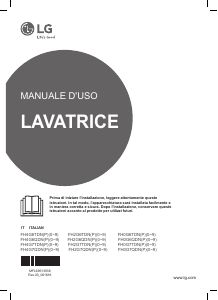 Manuale LG FH4G7TDN1 Lavatrice