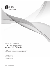 Manuale LG F1480FDS Lavatrice