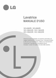 Manuale LG WD-8090FB Lavatrice