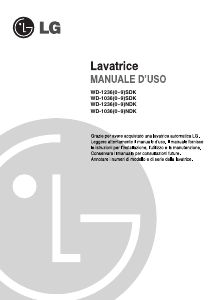 Manuale LG WD-10361NDK Lavatrice