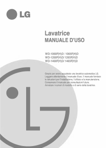 Manuale LG WD-1065FD Lavatrice