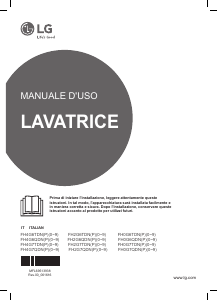 Manuale LG FH2G7QDN0 Lavatrice