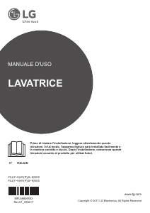 Manuale LG F2J8HY2W Lavatrice