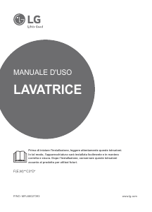 Manuale LG FH0C3LD Lavatrice
