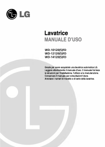 Manuale LG WD-10125FD Lavatrice