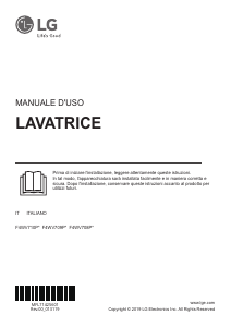 Manuale LG F4WV709P1 Lavatrice