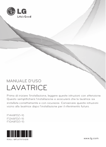 Manuale LG F12A8FD Lavatrice