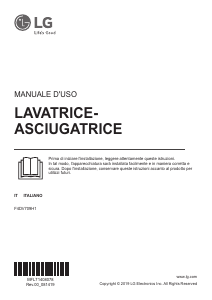 Manuale LG F4DV709H1 Lavasciuga