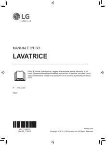 Manuale LG F4DV409S0E Lavasciuga