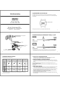 Handleiding Seiko 5M62 Uurwerk