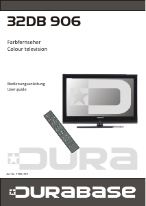 Manual Durabase 32DB906 LED Television