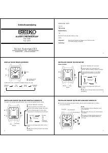 Handleiding Seiko V072 Uurwerk