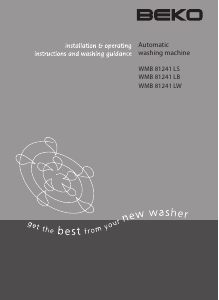 Manual BEKO WMB 81241 LB Washing Machine