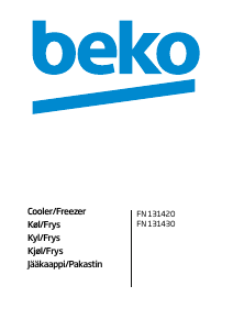 Manual BEKO FN 131420 Freezer