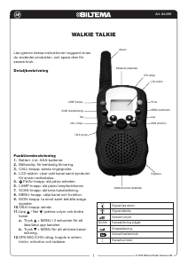 Bruksanvisning Biltema 84-099 Walkie-talkie